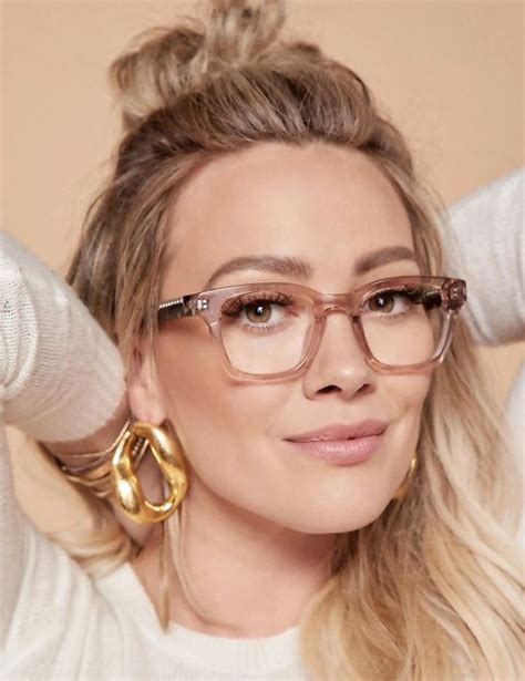 hilary duff eyeglass frames.